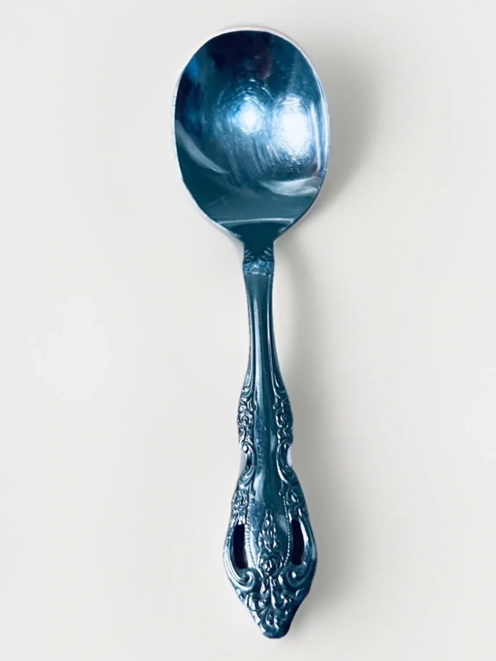 ONEIDA SILVER Brahms (Silverplate, 1980) Straight Handle Baby Spoon